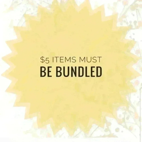 🛍$5 and under items must be bundled - Picture 1 of 1